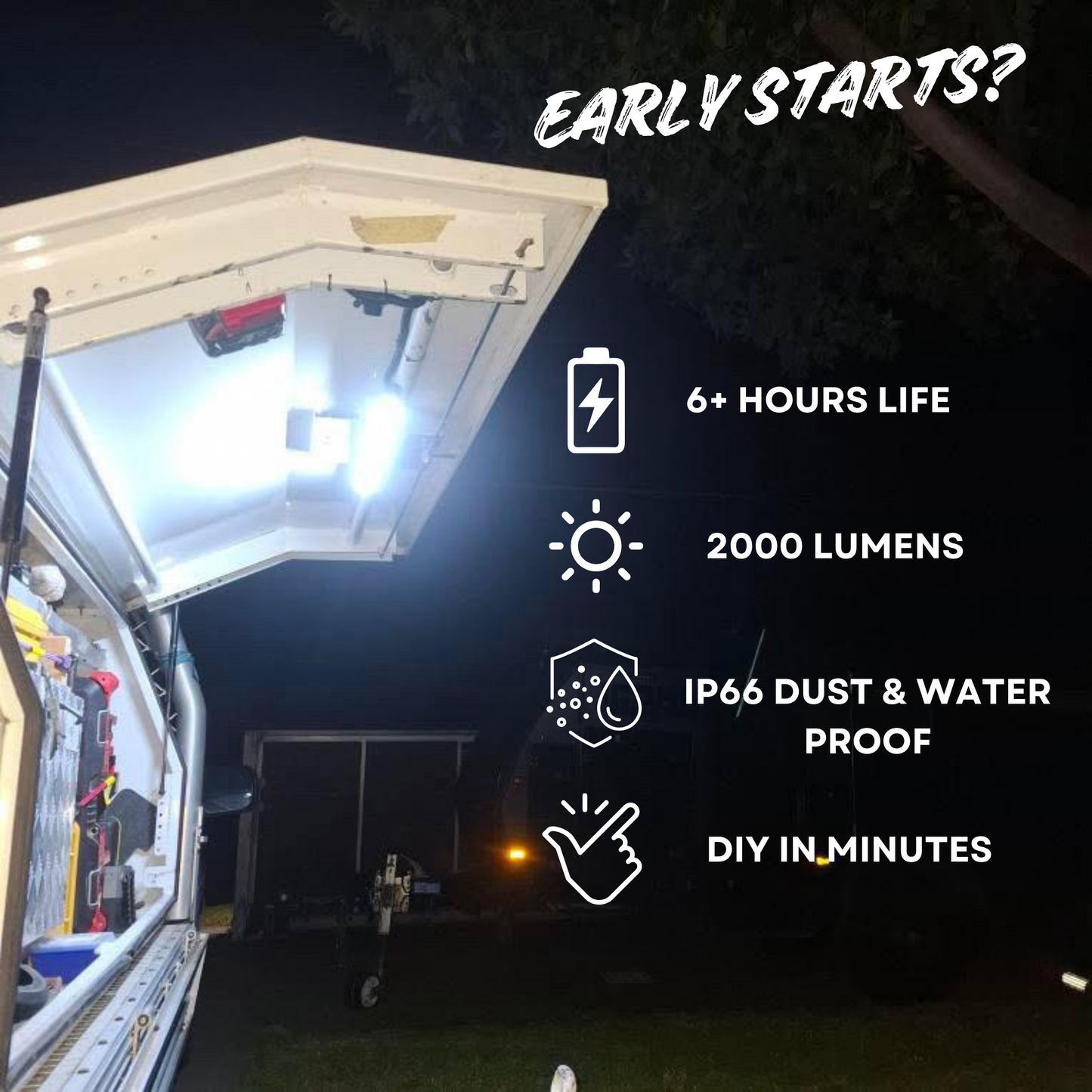 LockLite 600mm LED Work Light
