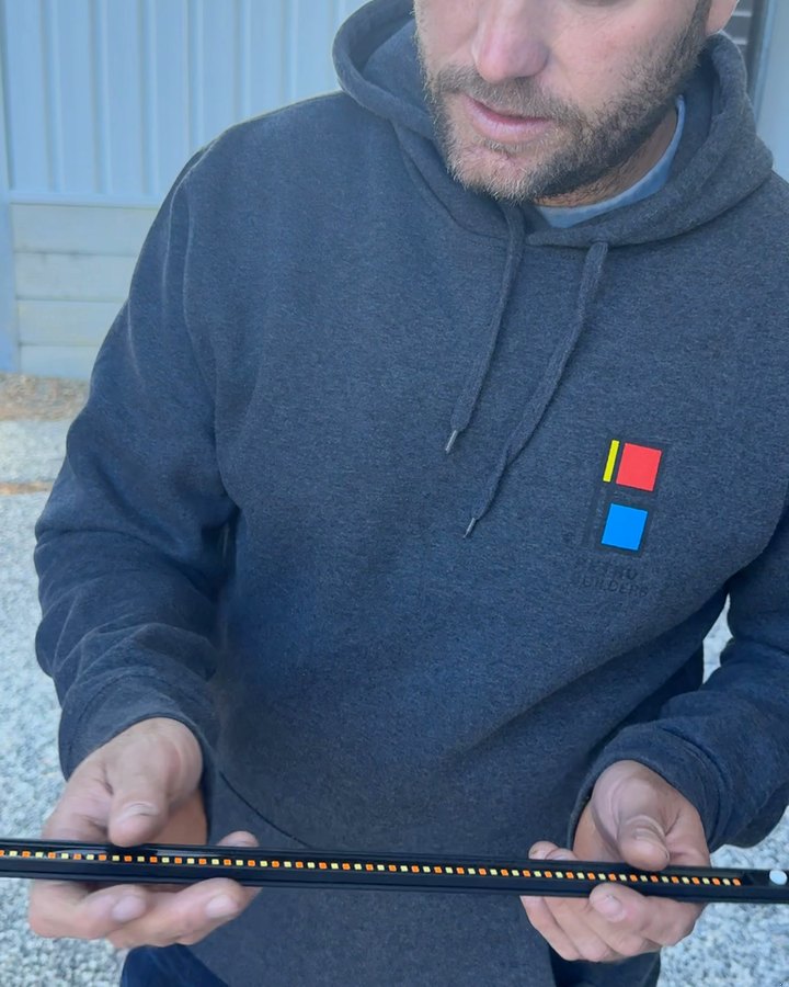 Holding the LockLite LED bar